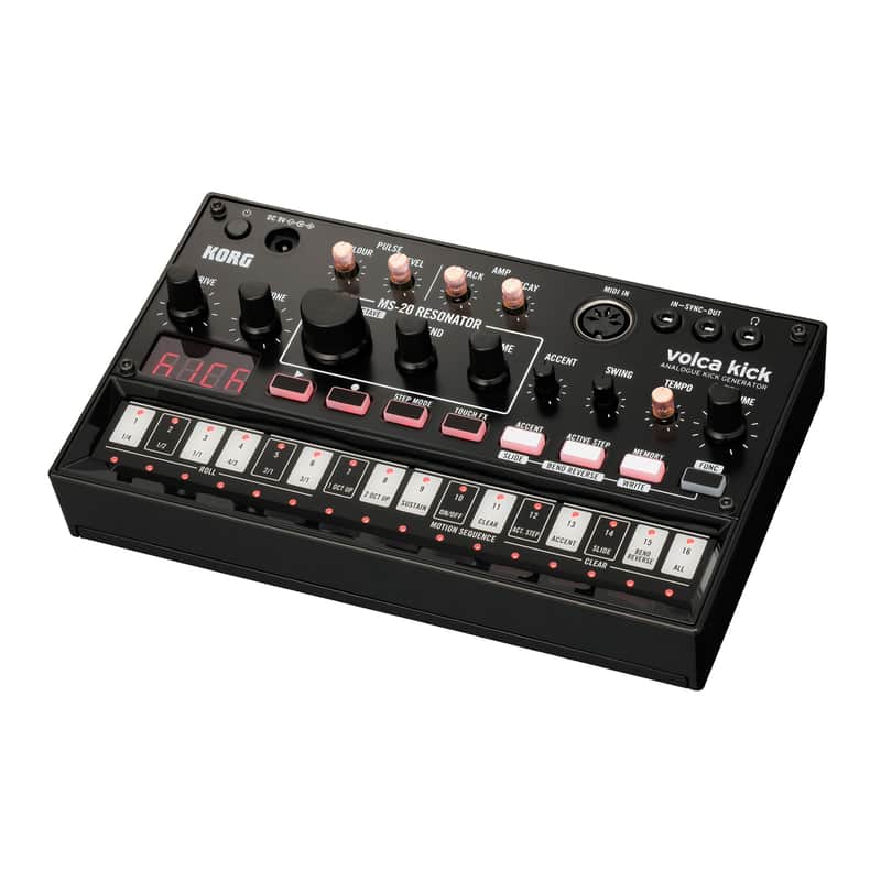 Korg Volca Kick Bass Percussion Synthesizer image 1
