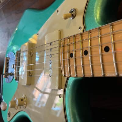 Fender American Professional II Jazzmaster with Maple Fretboard 2020 - Present - Mystic Surf Green image 9