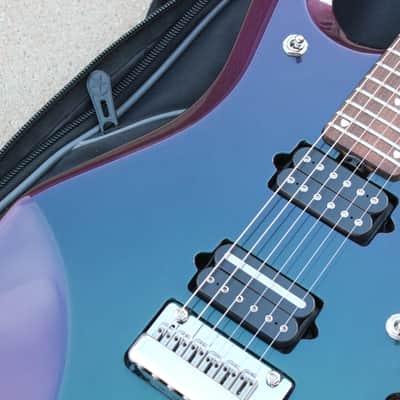 2015 Ernie Ball Music Man JP6 John Petrucci Signature Mystic Dream Guitar Fully Loaded Piezo image 6