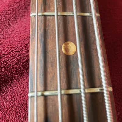 D.LAKIN 6034 USA "Wilkins Thin Skin Poly" Olympic White Jazz Bass image 10