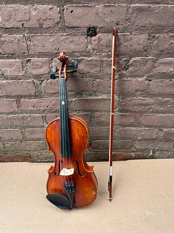 1964 Otto Fritz Kaiser No. 102 3/4 Violin w/ Bow & Hard Case - Made in West Germany image 1