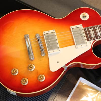 2007 Gibson Custom Shop 1958 Historic Reissue Les Paul Electric Guitar Cherry Sunburst + COA OHSC image 2