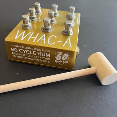RARE 2023 Big Ear X 60 Cycle Hum Podcast COLLAB ... WHAC-A (9-in-1 BOOST) ... #56 of ONLY 60 + Limited Edition AUTOGRAPHED POSTER (+ ALL Case Candy) image 1