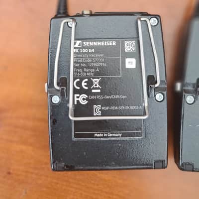 Sennheiser Sennheiser EK 100 G4 + SK 100 G4 | UHF Wireless System | 516–558 MHz | Professional image 8