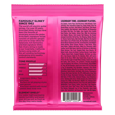 Ernie Ball 2223 Super Slinky Nickel Wound Electric Guitar Strings 9 42 Gauge image 2