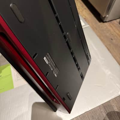 Korg Minilogue bass polyphonic analog synthesizer 2025 - Black and red image 5