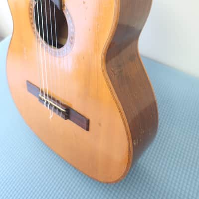 Vintage 1960s Giannini GN 65 Classical Guitar Cedar Top Guitar Brazilian Rosewood Beautiful Lush Tones image 8