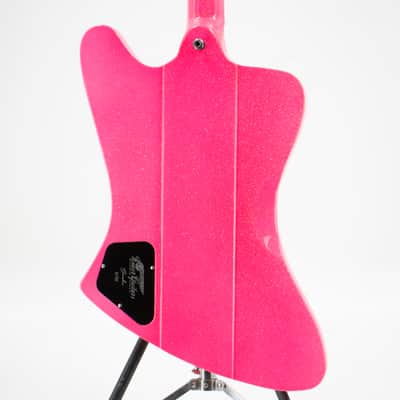 Kauer Banshee Deluxe - Neon Pink Sparkle w/ Gig Bag image 5