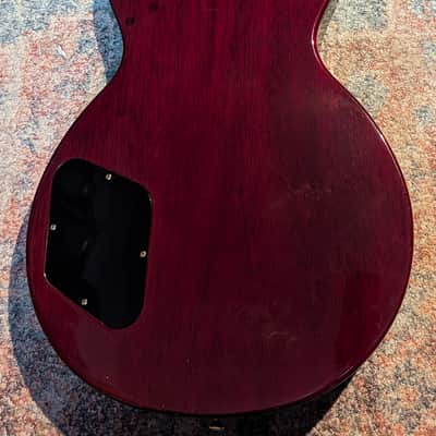 1994 Gibson Les Paul Studio with Ebony Fretboard- Wine Red and Hard Case image 5