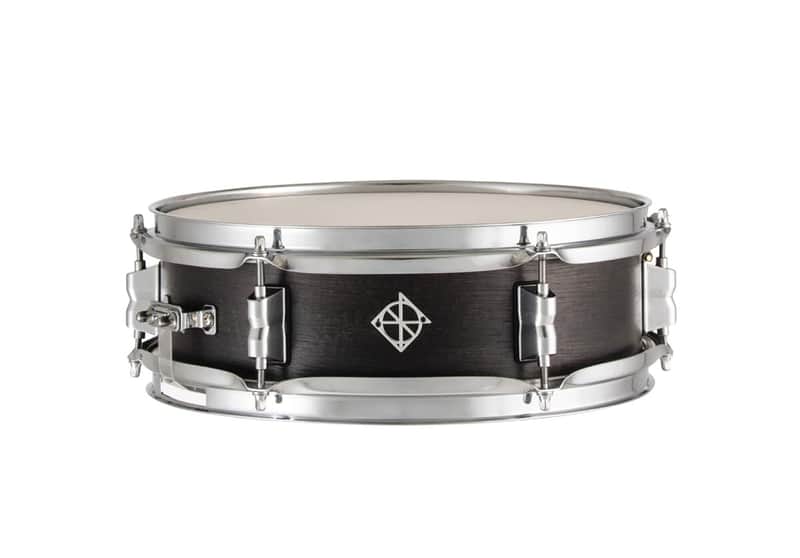 Dixon PDSL412BKC Little Roomer 12x4 Snare Black Coal, Mahogany Shell image 1
