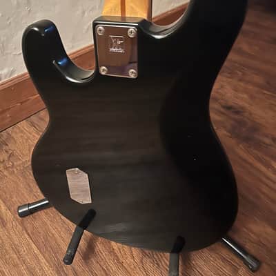 Ernie Ball Music Man StingRay 4 H with Maple Fretboard 1984 - 1990 - Black w/gig bag or original hard case image 6