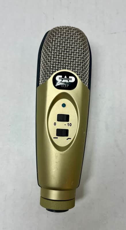 CAD U37 USB Condenser Microphone 2010s - Nickel image 1