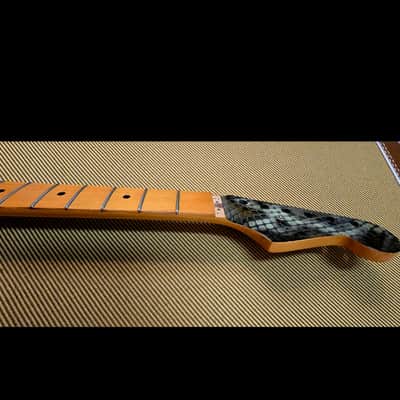 ESP Guitar Neck 1980s early 80s - Lynch Bratta Snakeskin image 3