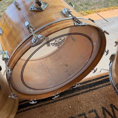 1970’s Ludwig Butcher Block Concert Tom Drum Set 13/14/15/16/18/22 image 21