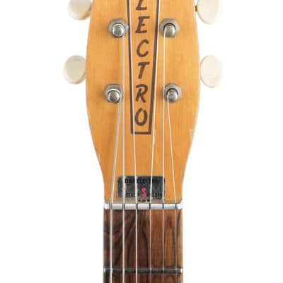 1963 Danelectro DC-2 5025 Shorthorn Blonde Formica image 3
