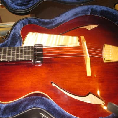 Eastman PG1 Pagelli Signature 17in Archtop Electric Guitar 2012 Sunburst image 2