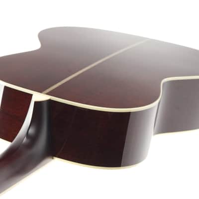 Santa Cruz 00 Custom Figured Mahogany Moon Spruce Buttered Toast 2024 image 9