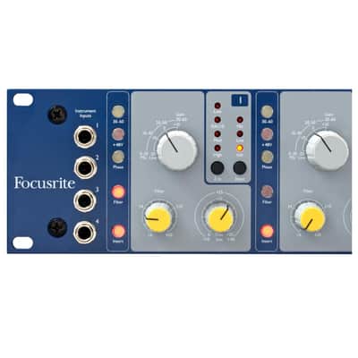 Focusrite ISA 428 MkII Four Classic Microphone Preamp image 5
