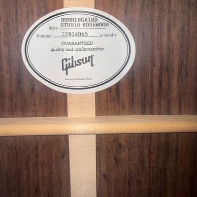 Gibson Hummingbird Studio Rosewood 2023 - 2024 - Satin Rosewood Burst image 2