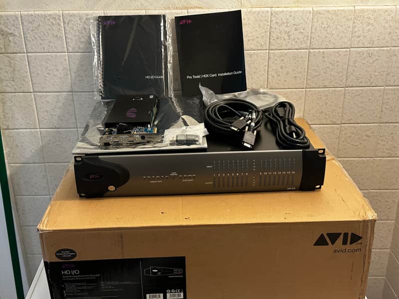 Avid HDX System w/ HD I/O 16×16 Analog Interface + HDX Card + Pro Tools Ultimate 2026.4 ilok 2 image 1