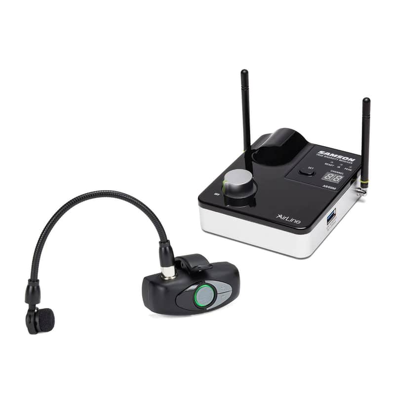 Samson AirLine AWXm Wind Instrument Wireless Microphone System with HM60 Horn Mic (ATX/AR99m) - K Band image 1
