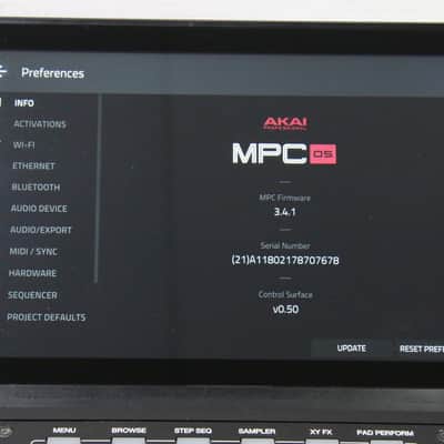 Akai MPC-X Standalone Professional Music Production System - Excellent Condition image 3