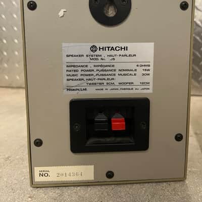 Hitachi HS-J5 2-Way Speaker Pair image 4