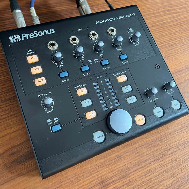 PreSonus Monitor Station V2 Desktop Monitor Controller 2014 - Present - Black image 1