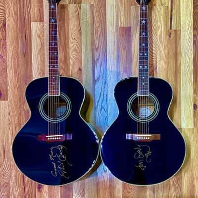 Everly Brothers Signed Epiphone Acoustic Guitars image 1