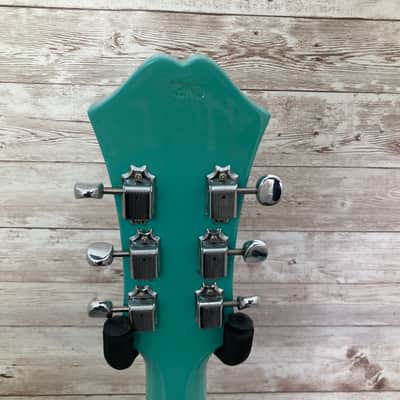 Used Epiphone  Casino VT 90s - Turqouise image 8
