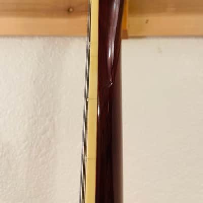 Washburn  F-10S Acoustic Folk Guitar Solid Spruce Top Mahogany Back Sides 2020 Natural/Cherry image 23