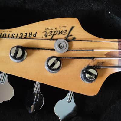 Fender 79 P-BASS USA neck With Stereo JAZZ Body 1979 Red image 4