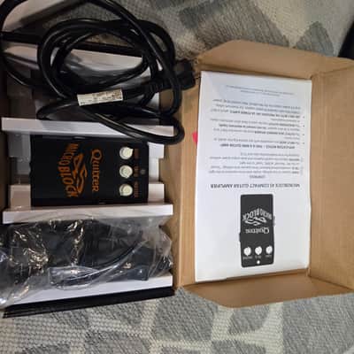 Quilter MicroBlock 45 Pedal-Sized 33/45W Power Amp 2010s - Black image 3