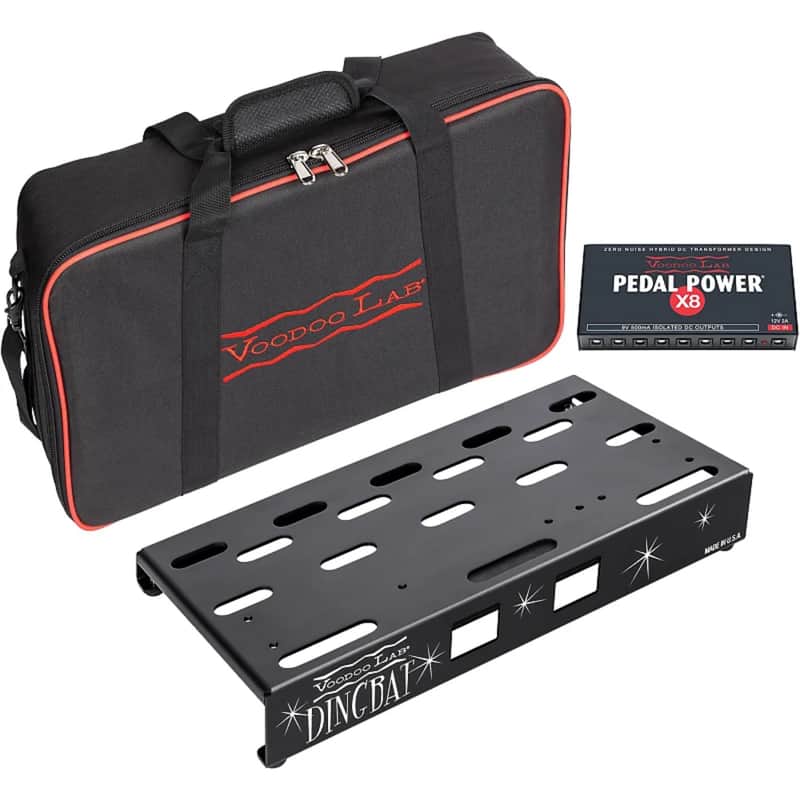 Voodoo Lab DBS-EX8 Dingbat Small-EX Pedalboard with Pedal Power X8 image 1