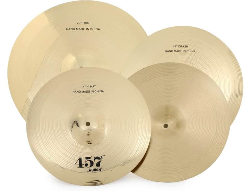 NEW/Old Stock Wuhan 457 - NEW cymbal pack - Hi Hat Crash Ride - percussion Local Pickup