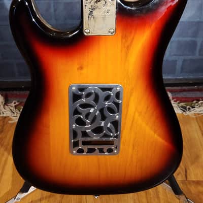 Vintage Columbus Partscaster w/ Original Body & Parts Sunburst image 15