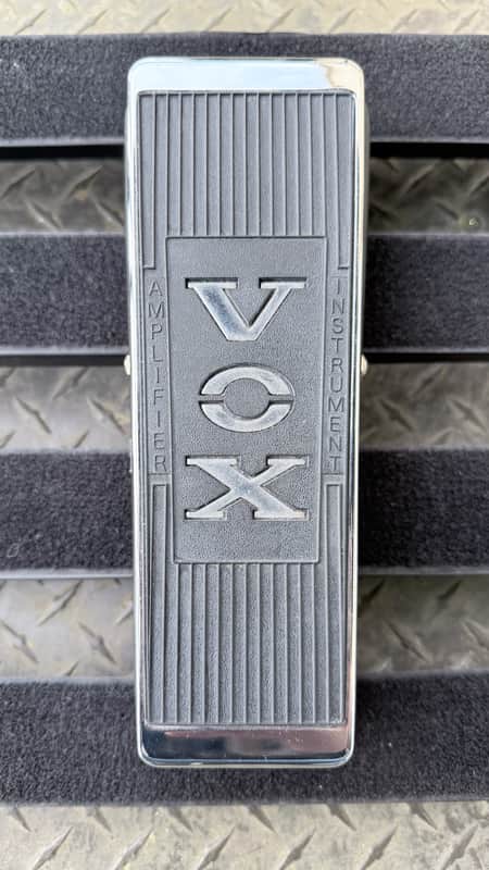 Vox V847A Wah with 9V Jack 2007 - Present - Black / Chrome image 1
