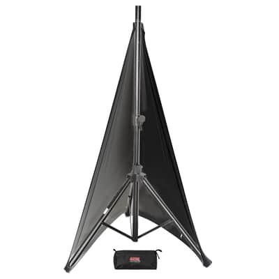 Gator Cases GPA-STAND-2-B Black Stretchy Speaker Stand Cover image 1