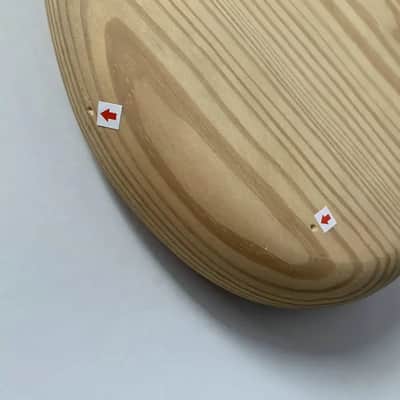 Ash Wood Unfinished Custom Guitar Body DIY Project image 10