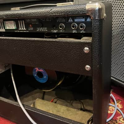Fender Super 60 2-Channel 60-Watt 1x12" Guitar Combo 1988 - 1992 - Black image 4