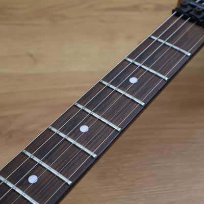 1992 Ibanez Japan RG570FM Superstrat (Transparent Blue) image 8