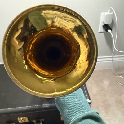 Vintage King Cleveland Superior 1940's - Brass Trumpet image 6
