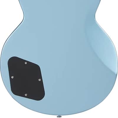 D'Angelico Premier Brighton Electric Guitar - Ice Blue Metallic image 2