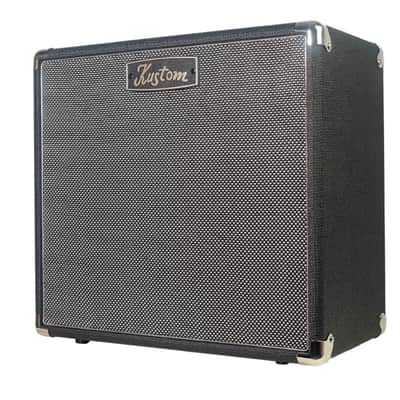 Kustom 1x12” cab 2024 - Black Tolex / grey grille image 2