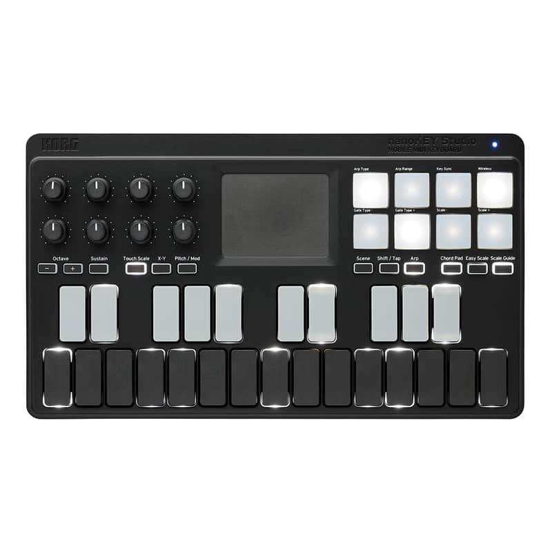 KORG nanoKEY Studio Mobile MIDI Keyboard image 1
