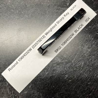 ORIGINAL Roland Replacement Weighted SHARP/BLACK Key (106H032W) for D-50, JX-8P, JX-10, Juno-2, etc (SK-361 keybeds)