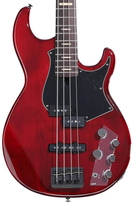 Yamaha BB734A 4-string Bass Guitar - Fired Red image 1