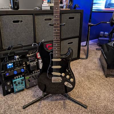 Custom Stratocaster with Upgrades 1996 - Gloss Black image 1