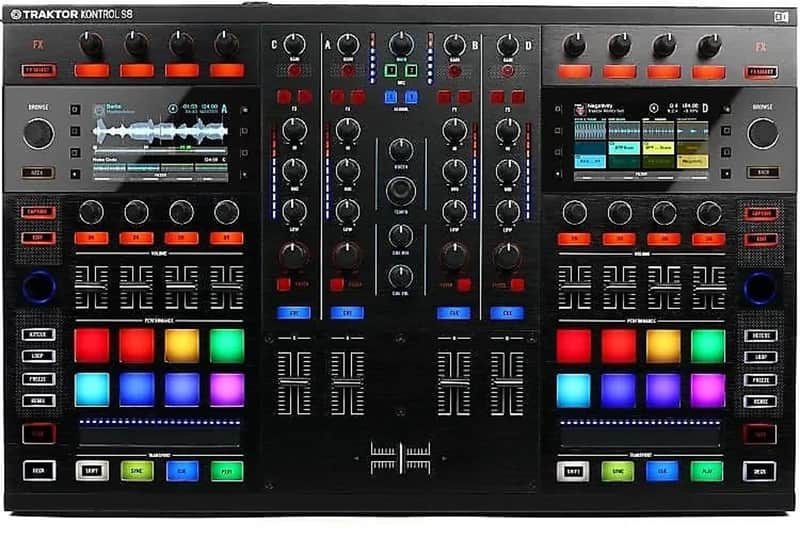 Native Instruments Traktor Kontrol S8 Pro DJ Controller w. STEMS Control image 1