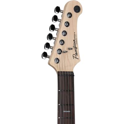 Yamaha Pacifica Standard Plus PACS+12 Electric Guitar, Rosewood Fingerboard (with Gig Bag), Sparkle Blue image 4